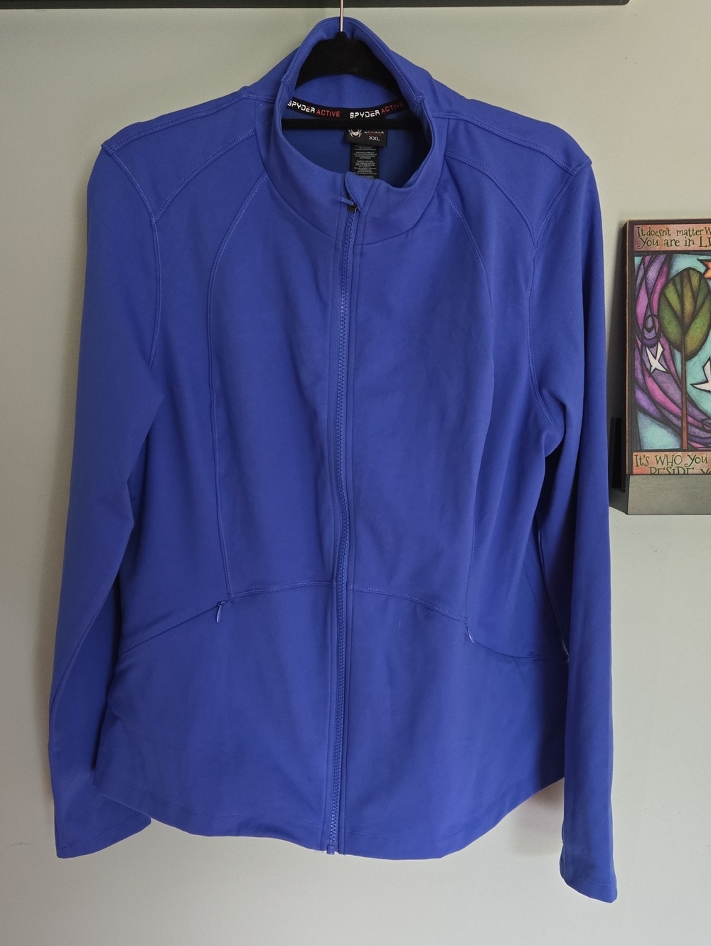 Spyder Women’s Cobalt Blue Full-Zip Sport Jacket XxL